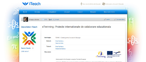 eTwinning: Proiecte internationale de colaborare educationala