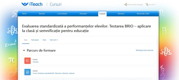 Evaluarea standardizată a performanțelor elevilor. Testarea BRIO – aplicare la clasă și semnificație pentru educație