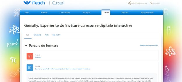 Genially: Experiențe de învățare cu resurse digitale interactive